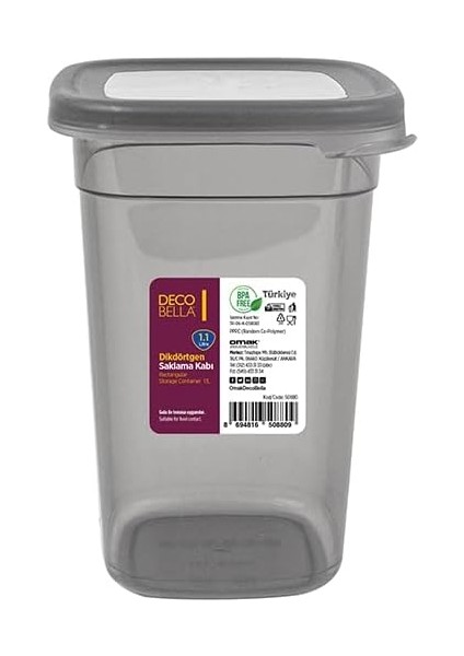 1.1 L Dikdörtgen Saklama Kabı fırsatları