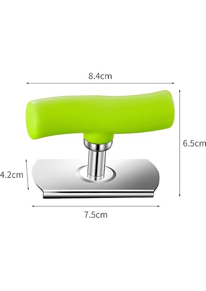 Pratik Kavanoz ve Şişe Kapak Açacağı - Yeşil – Paslanmaz Çelik, Ayarlanabilir, Ergonomik Tutma Saplı fiyatları