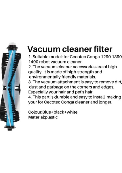 Alchemy Craft Cecotec Conga 1490 Robot Süpürge Yedek Parça Paketi Için Aksesuar (Yurt Dışından) modelleri