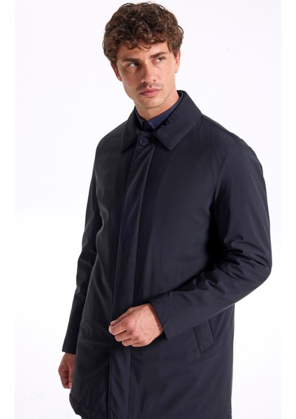 Lacivert Erkek Trençkot F5WM-TRC 2905