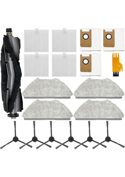 Aırrobo T20+ Robot Süpürge Için 19 Parçalı Aksesuar Seti (Yurt Dışından)