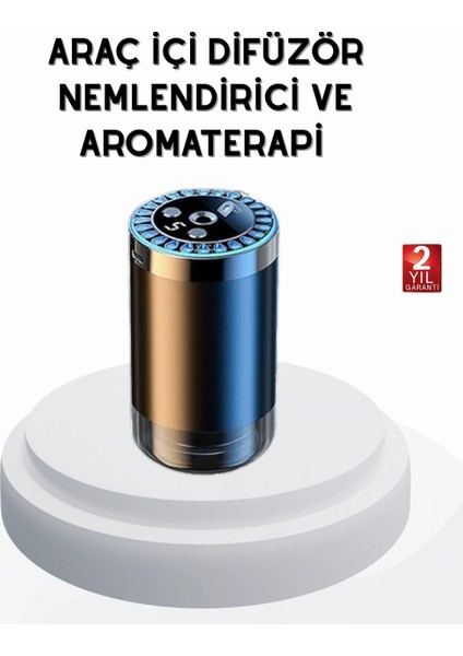 Bfs Yıldız Projeksiyonlu Araç Içi Hava Nemlendirici ve Difüzör