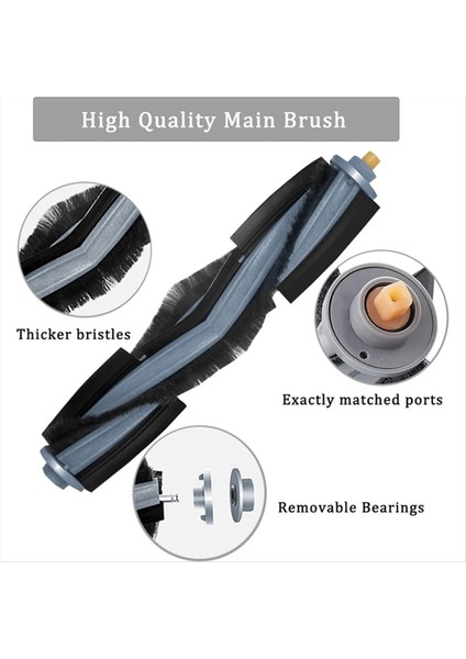 Ecovacs Deebot Elektrikli Süpürge Robotu Hepa Filtre Fırçası Paspas Bezi Için (Yurt Dışından) indirimleri