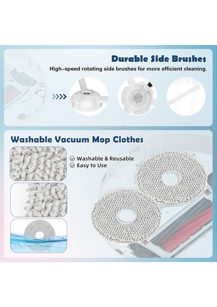 Roborock Q Revo Master ve Qrevo Slim Robot Süpürge Için Yedek Kit (Yurt Dışından) fiyatları