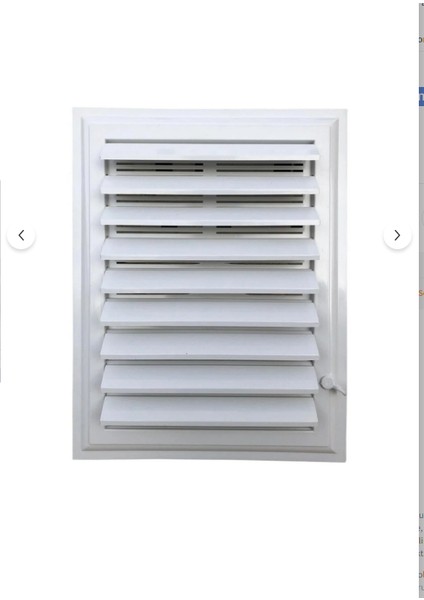 Plastik Menfez 40X50 cm Banyo / Wc Havalandırma Menfezi Panjur fiyatları