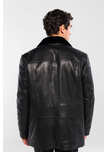 Erkek Hakiki Deri Siyah Jumbo Deri Mont 1000 2009 Erk Derımont SK24/25 Sıyah Jumbo modelleri