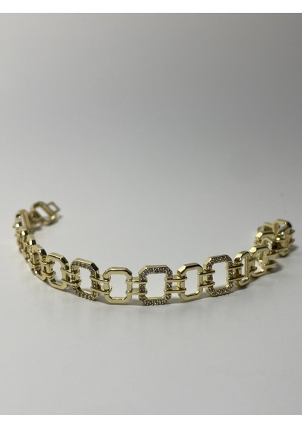 14 K Özel Tasarım Gold Bileklik Kararmaz Rodyum Kaplama fiyatları