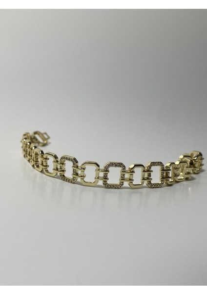 14 K Özel Tasarım Gold Bileklik Kararmaz Rodyum Kaplama modelleri