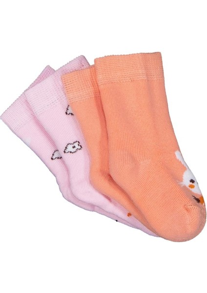 Cute Bunny Havlu 6- 2'li Bebek Kız Çorap Set modelleri