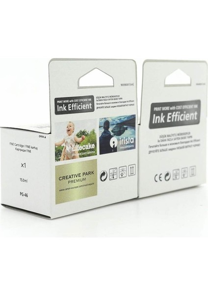 Pg-46 /cl-56 Pixma E404/E414/E464/E484 Siyah ve Renkli Kartuş fırsatları