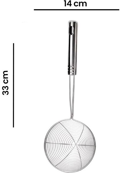 Çelik Kevgir - 33 cm fiyatları