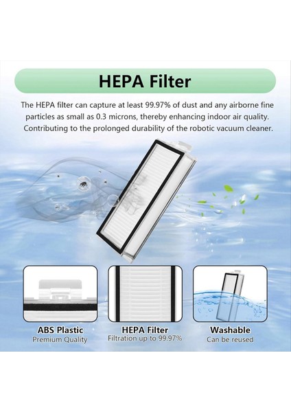 Roborock Q8 Max Q8 Max+(Plus) Robot Süpürge Yedek Parçaları (Yurt Dışından) fırsatları