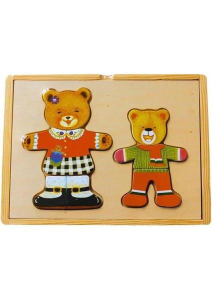 Ayıcık Elbise Giydirme