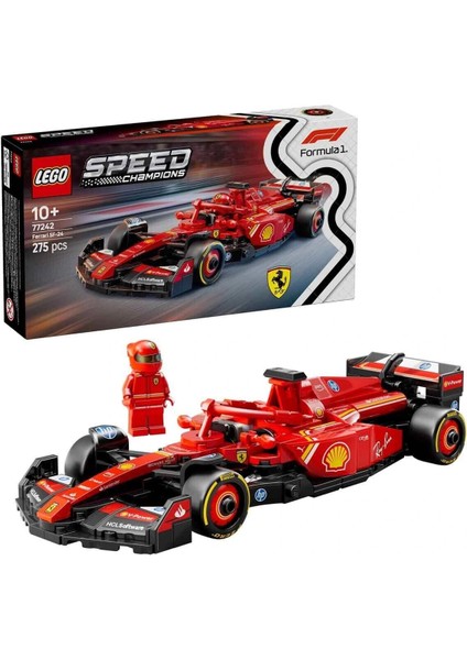 77242 LEGO Speed Champ.ferrari Sf-24 F1 Yarış Arabası 275 Parça +10 Yaş