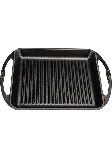 Döküm Dikdörtgen Izgara Tavası Döküm Demir Yekpare Çift Kulplu Ölçü 26X32CM. fırsatları