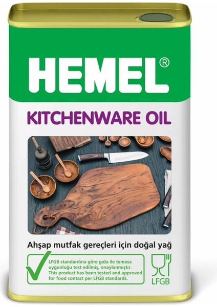 Kitchenware Oil Clear Şeffaf Ahşap Mutfak Gereçleri Yağı 0,175 ml