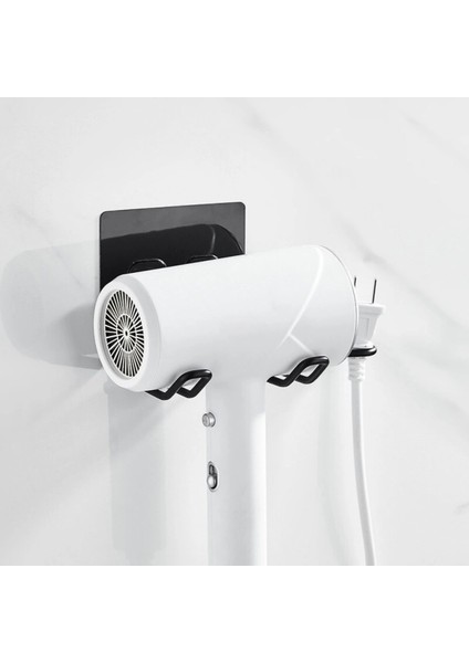 Fön Makine Askısı Siyah Yapışkanlı Fön Makine Tutucu fiyatları