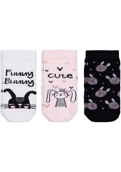 Funny Bunny 3'lü 6- Bebek Kız Çorap Set fiyatları