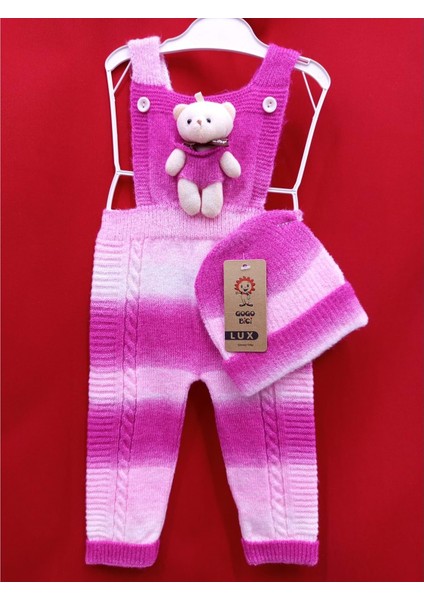 6422 Renkli Tulum 3/9 Ay - Pembe - 9 Ay