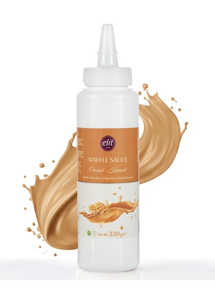 Waffle Krep Pankek Karamel Sos 330 gr Glutensiz