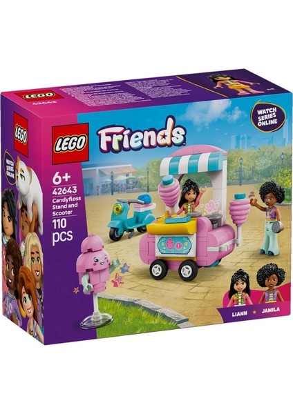 Bfs 42643 LEGO Friends Pamuk Şeker Standı 110 Parça +6 Yaş