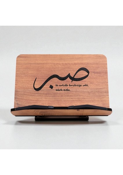 İsfahan TA Kitap Okuma Standı Masaüstü Ahşap Rahle