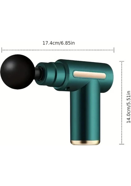 4 Masaj Başlıklı Titreşim, Şarj Edilebilir Küçük Masaj Aleti,masaj Tabancası modelleri