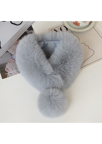 Yeni Manyetik Eşarp Kadın Modası Hafif Lüks Çok Yönlü Boyun Koruma Mizaç Eşarp (Yurt Dışından)