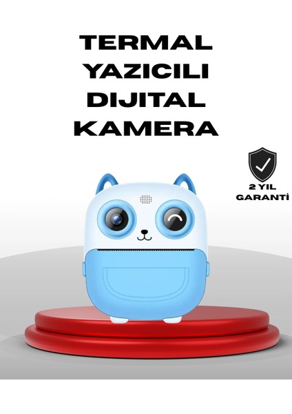 Çocuklar Için Anında Baskı Dijital Kamera 48MP Full Hd
