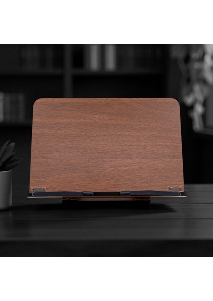 Ahşap Kitap Okuma Standı Masaüstü Ahşap Rahle modelleri