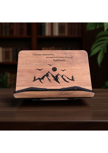 İsfahan TA Kitap Okuma Standı Masaüstü Ahşap Kuran Rahlesi Tablet Tutucu modelleri