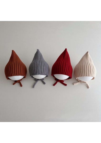 Bebek Seti Baş Kapağı Güzel Süper Sevimli Örme Kap Dışında Çocuk Çok Yönlü Yün Sivri Kap Bebek Sıcak Kulak Koruma Kapağı (Yurt Dışından) modelleri