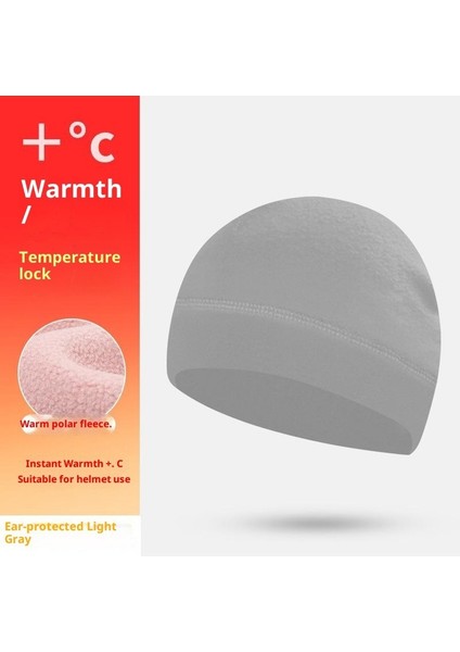 Kışlık Yastıklı ve Kalınlaştırılmış Bisiklet Atkısı Kilit Sıcaklığı Sıcak Polar Şapka Atkı Kombinasyon Modelleri Ipli Çok Fonksiyonlu Anti-Soğuk Boyun Örtüsü (Yurt Dışından)