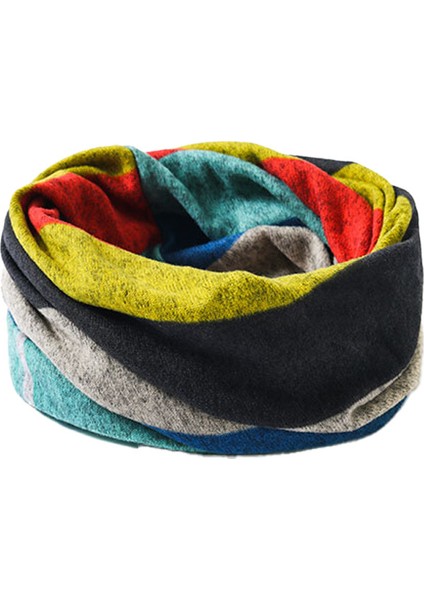 Kışlık Atkı Şapka Çift Kullanımlı Erkek Sıcak Şal Baş Kapağı Geçirmez Boyun Atkı Bisiklet Soğuk Maske Erkek Boyun Örtüsü (Yurt Dışından)