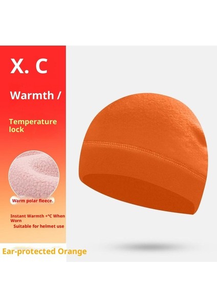 Kışlık Yastıklı ve Kalınlaştırılmış Bisiklet Atkısı Kilit Sıcaklığı Sıcak Polar Şapka Atkı Kombinasyon Modelleri Ipli Çok Fonksiyonlu Anti-Soğuk Boyun Örtüsü (Yurt Dışından)