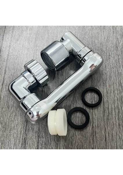 1080 Derece Dönebilen Mutfak ve Lavabo Bataryası Akrobat Musluk Ucu (4887) modelleri