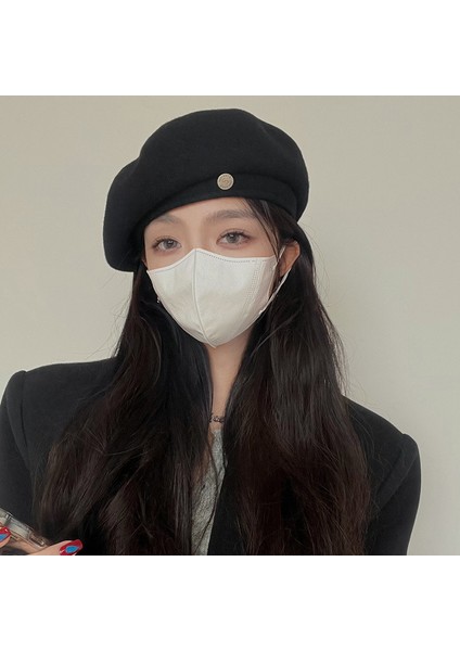 Yün Tüvit Büyük Baş Çevresi Bere Çocuk Modelleri Sonbahar ve Kış Yeni Gösteri Yüzü Küçük Sıcak Boyama Aile Şapkası (Yurt Dışından) fiyatları