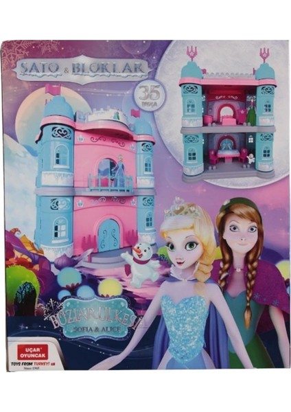 Uçar Şato Set Kutulu 35 Parça Bloklu fiyatları