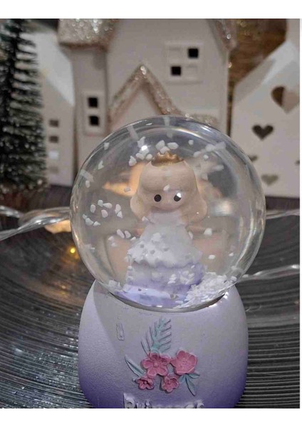 Kar Küresi Prenses Hediyelik Işıklı modelleri