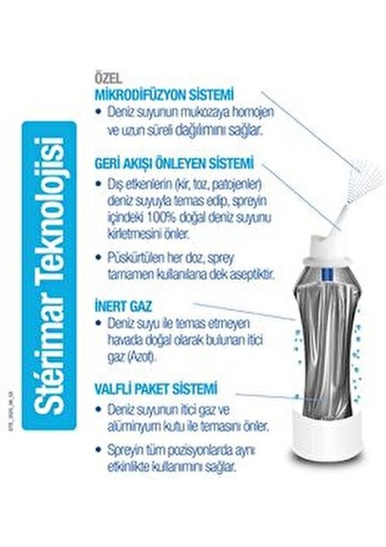 Deniz Suyu Burun Spreyi 100 ml modelleri