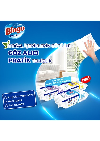 Yüzey Temizlik Havlusu Large Beyaz Sabun 96X12 (1152 Yaprak)