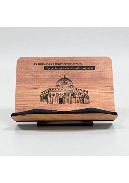 İsfahan TA Kitap Okuma Standı Masaüstü Ahşap Rahle