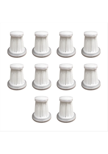 Araba Elektrikli Süpürge Filtreleri 10 Adet Yeniden Kullanılabilir Yıkanabilir Elektrikli Süpürge (Yurt Dışından)