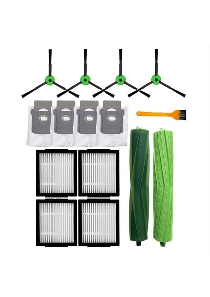 Irobot Roomba Combo J7+ Ana Yan Fırça Hepa Filtre Toz Torbası Için (Yurt Dışından)