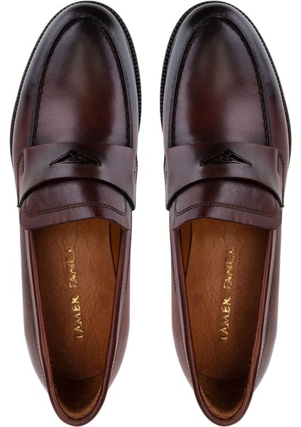 Erkek Hakiki Deri Taba Loafer Ayakkabı 1170 01 Erk Ayk SK25-26 Taba Spr indirimleri