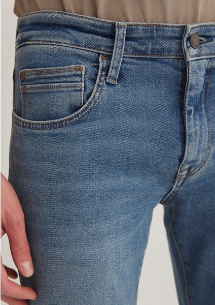 James 90lar TOKK Vintage İndigo Mavisi Jean Pantolon 0042487834