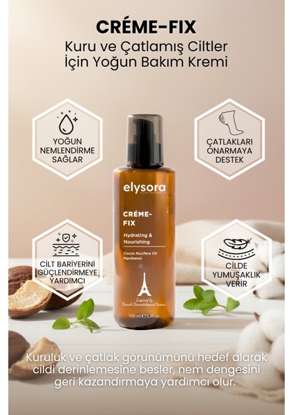 Panthenol Içeren, Kuru ve Çatlamış Ciltler Için, Yoğun Çatlak Bakım Kremi 100 ml fiyatları