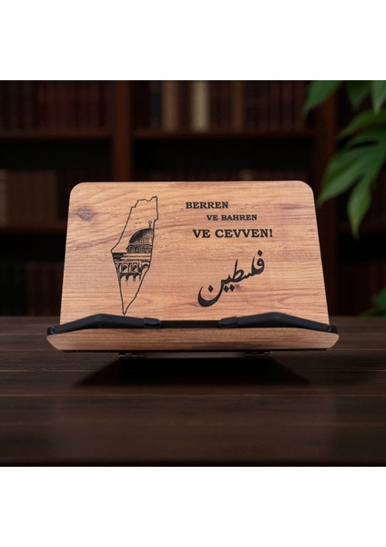 Kitap Okuma Standı Masaüstü Ahşap Rahle modelleri