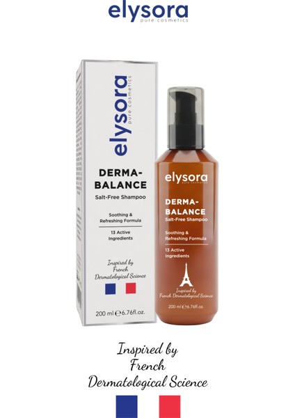 Dermabalance, 13 Aktif Içerikli, Kepeğe Karşı Etkili, Tuzsuz, Dengeleyici Şampuan 200 ml