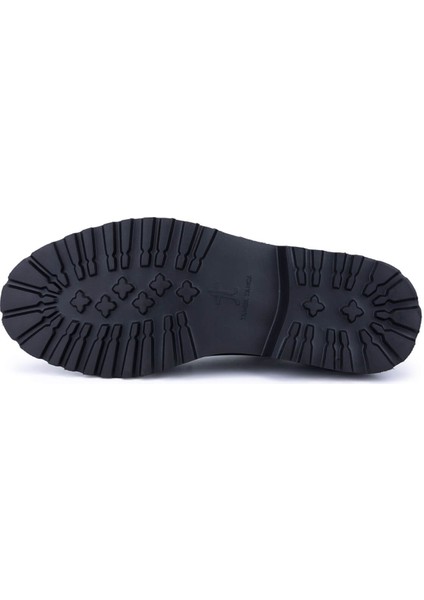 Erkek Hakiki Deri Siyah Mat Klasik Ayakkabı 1170 02 Erk Ayk SK25-26 Syh Mat Acma modelleri